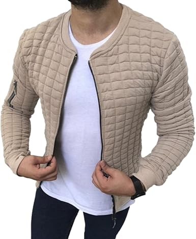 men's slim casual jacket