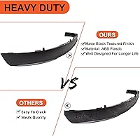 Vista 5 de ECOTRIC Faldón Deflector de Aire de Parachoques Delantero Inferior Compatible con Dodge Ram 1500 2002-2008 y Ram 2500 3500 2003-2009 Reemplazo