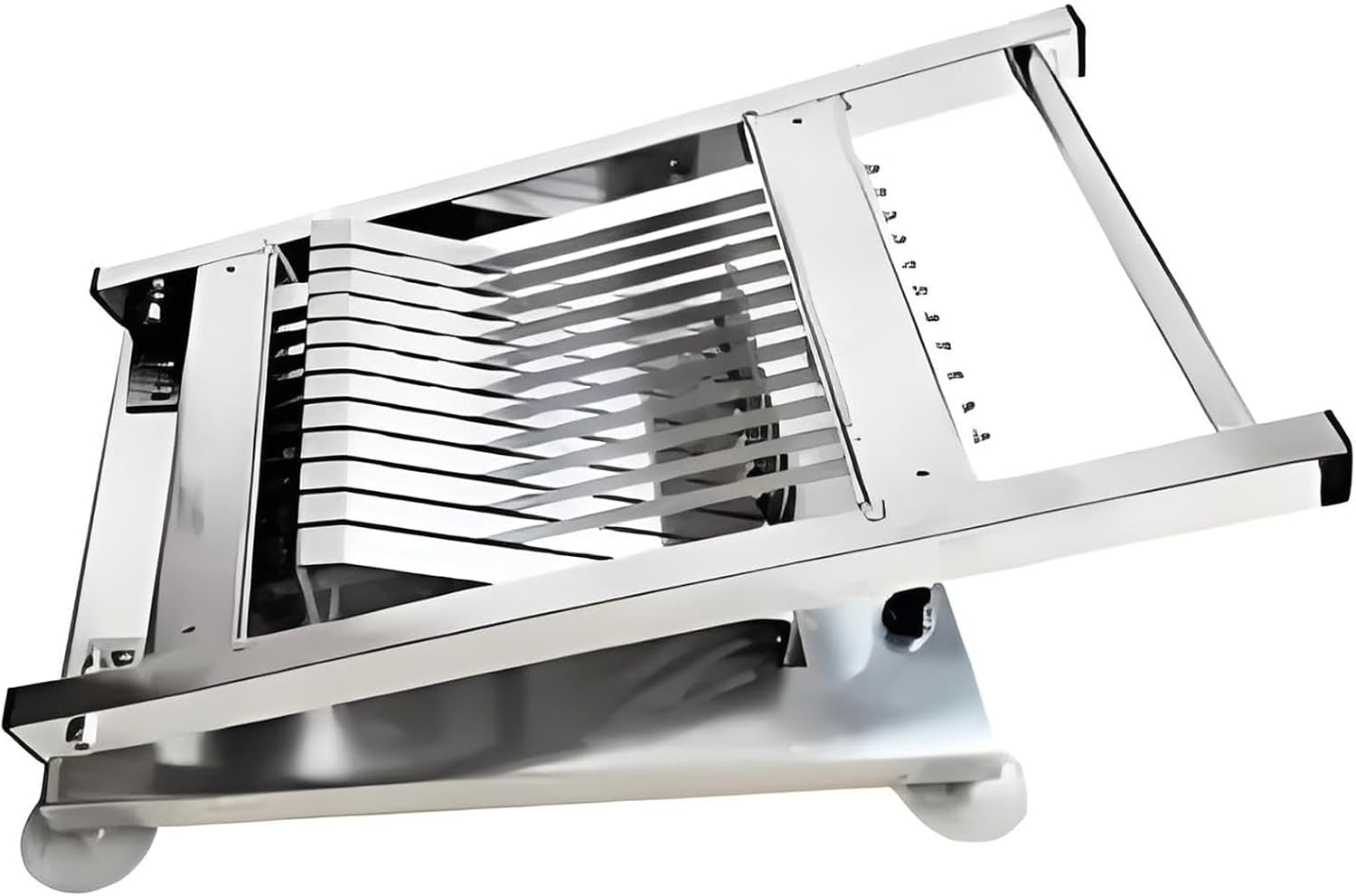 Commercial Sushi Roll Cutter, Sushi Cutter, Sushi Roll Making 12 Sections, Sharp Blades, Stainless Steel, Only 2 Steps, Manual Rice Ball Sushi Roll Cutting Machine for Easily Cut Sushi Rolls