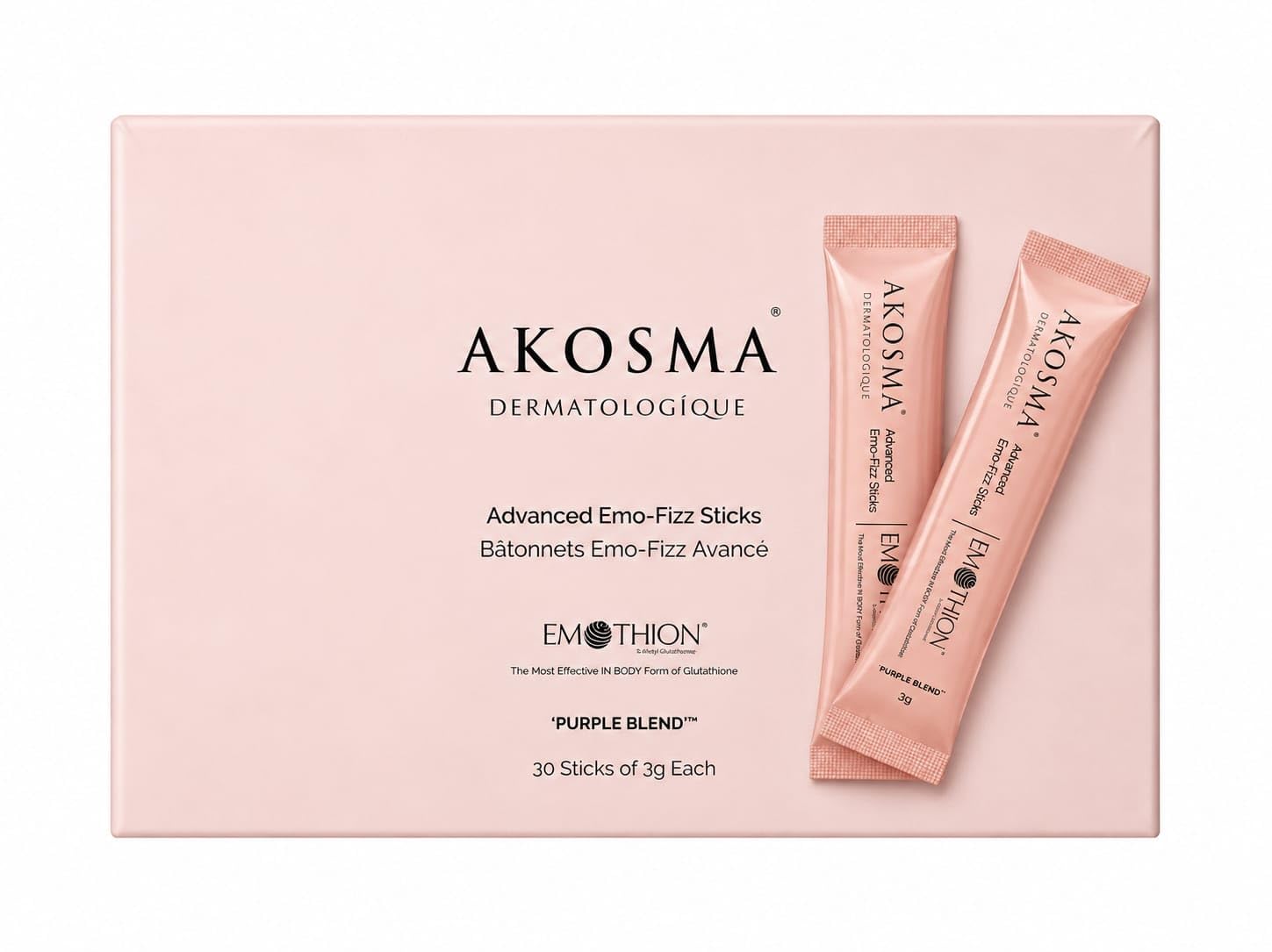 Akosma Advanced Emo-Fizz Sticks (30 sticks of 3gm each) Beauty