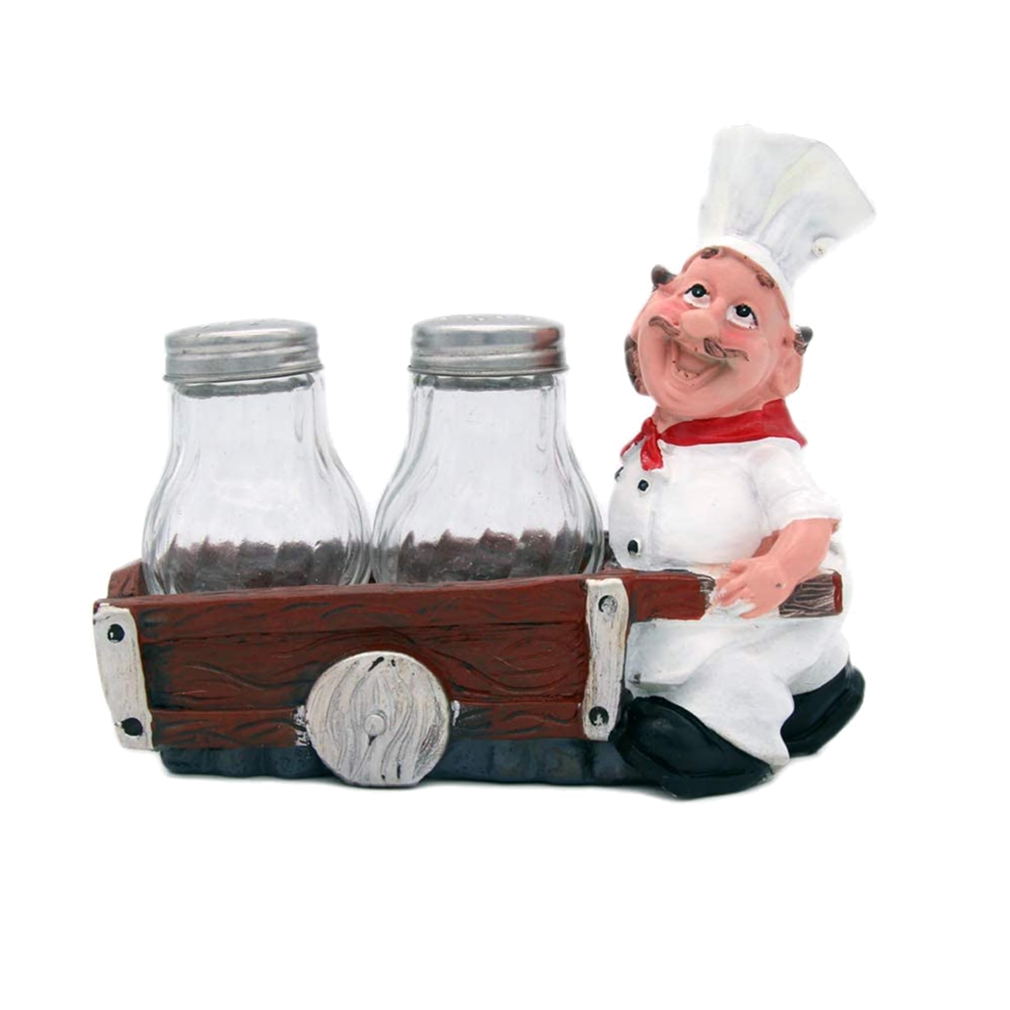 Chef Salt & Pepper Shaker Set - Decorative Tableware -1 Chef Salt & Pepper Shaker Set - Decorative Tableware -1