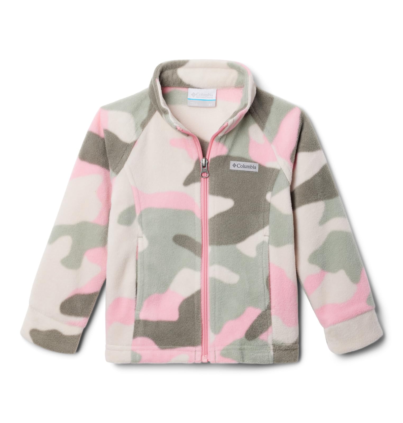 Columbia Youth Girls Benton Springs II Printed Fleece Jacket