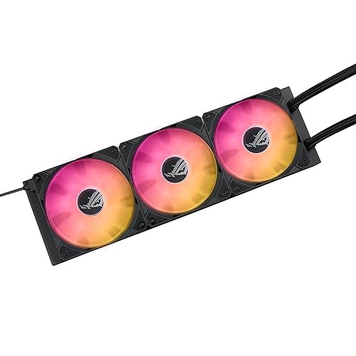 Vista 16 de ASUS ROG Ryujin III 240 - Enfriador líquido todo en uno con radiador de 9.449 in. Bomba Asetek de 8ª generación, 2 ventiladores Noctua industrialPPC