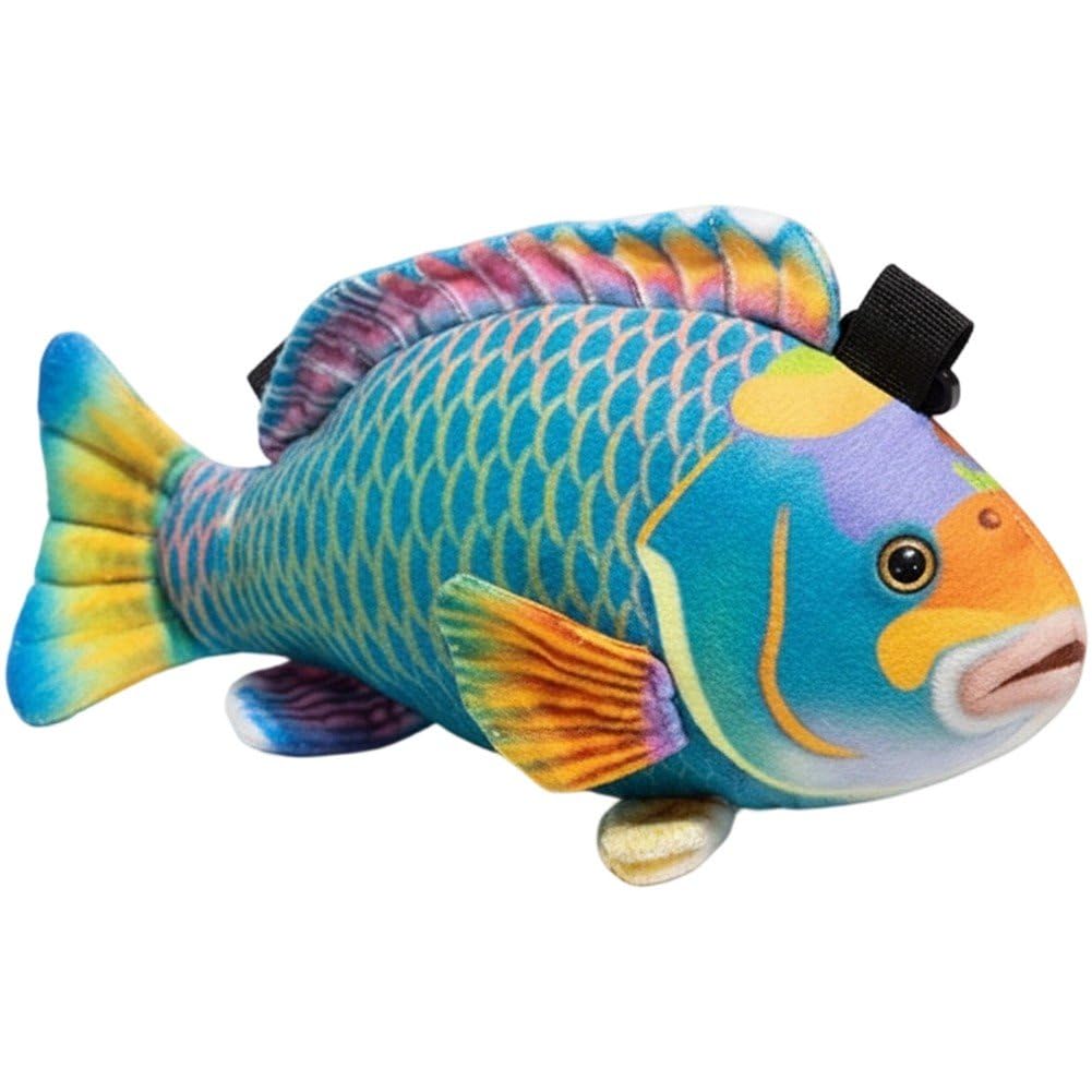 Sslvya 3d Fish Shaped Shoulder Bag Novelty Crossbody Bag Unique Animals Shaped Handbag Purse for Women