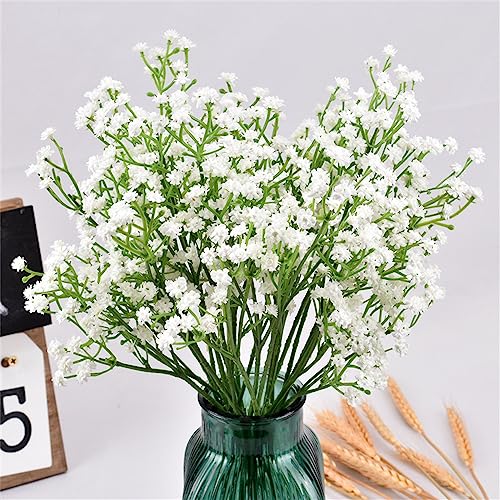 OundarM 6pcs Gypsophila Artificial Flowers Baby Breath Faux Flowers that look real Fake Flowers for Arrangement for the House party Wedding Floral Display - Image 4