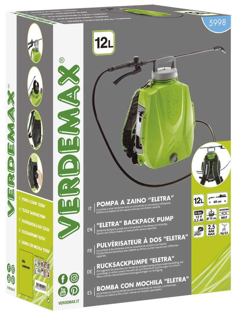 VERDEMAX Donna Futura 12 Marsupi Not Applicable, Large, verde