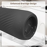 Vista 7 de Knife Set, 7-Piece Kitchen Knife Set with Sharp Chef and Meat Knives, Anti-Rust Utility Knives Set for Kitchen, Kitchen Knife Block Set – Black