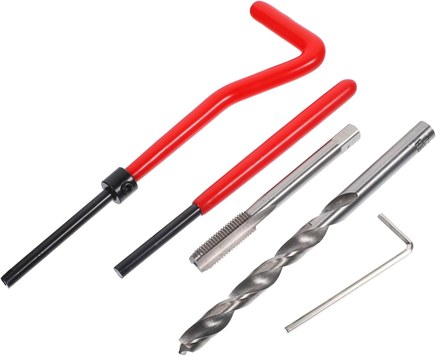 1set Metric Thread Repair Kit Professional Thread Insert Tool for Automotive Repairs Easy to Use Designed for Mechanics and Enthusiasts