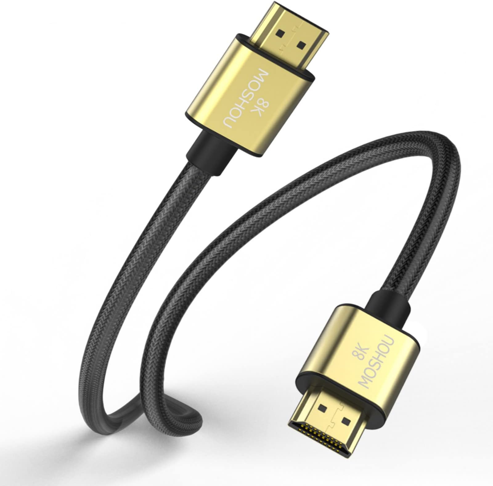 8K HDMI Cable 16.4FT Compatible with Fire TV Box PS5 USB HUB Ultra High Speed Certified 8K@60Hz HDMI 2.1 Cable 48Gbps eARC Dolby Vision HD
