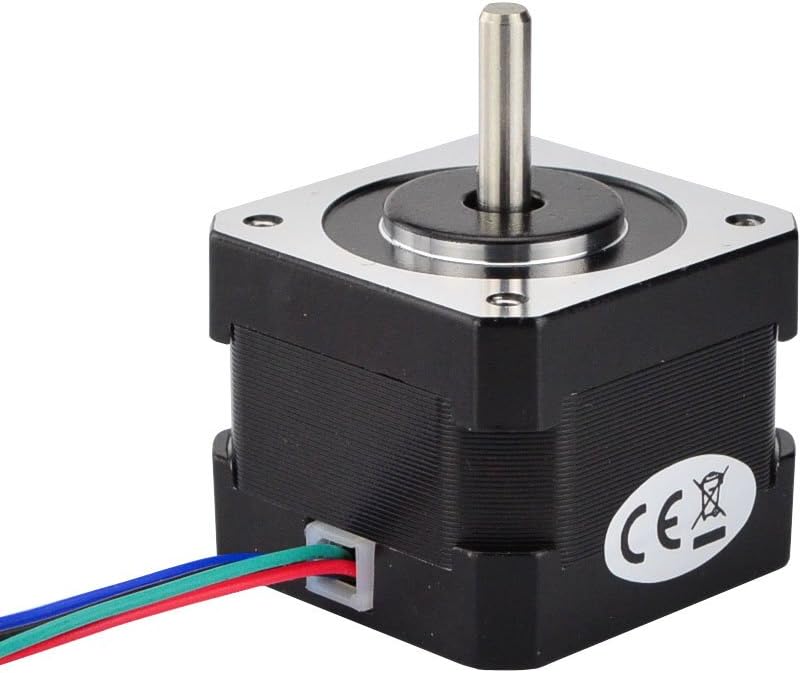 STEPPERONLINE E Series Nema 17 Stepper Motor 26N Cm 1.2A 30mm Body Length Pancake Stepper Motor 1.8 Degree For 3D Printer CNC