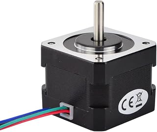 STEPPERONLINE Nema 17 Stepper Motor 26Ncm(36.8oz.in) 12V 0.4A 3D Printer CNC