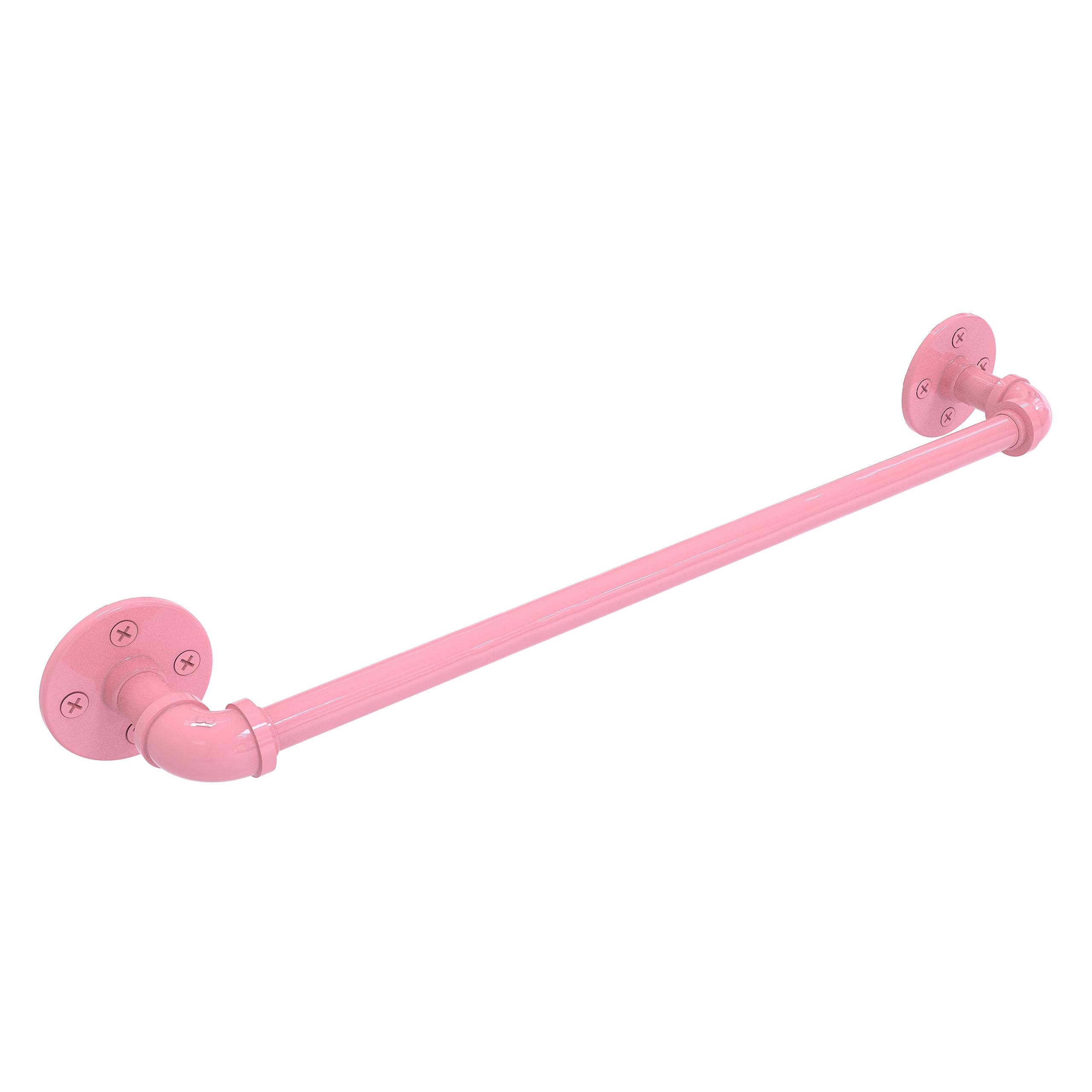 Photo 1 of Allied Brass P-200-36-TB-PNK Pipeline Collection 36 Inch Towel Bar, Pink 36 Inch Pink