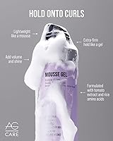 Vista 5 de AG Care Mousse Gel Extra-Firm Curl Retention, 10 Fl Oz