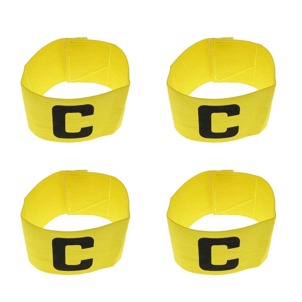 TRENDYNEST 4 Pieces Adjustable Soccer Captain Armband Football Elastic Captain Bands | Other Soccer Clothing & Accs | Clothing, Shoes & Accessories | Soccer-image-10
