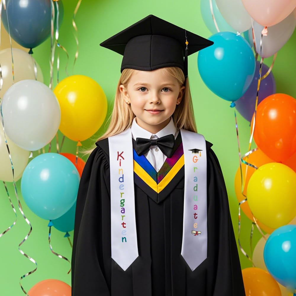 Graduation Stoles Unisex Graduation Gifts for Girls Boys Child Kindergarten Preschool Stole