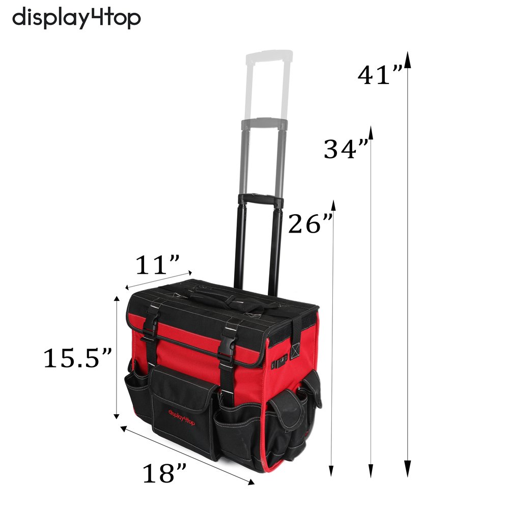 Display4top - Bolsa de herramientas con asa (45,72 cm)