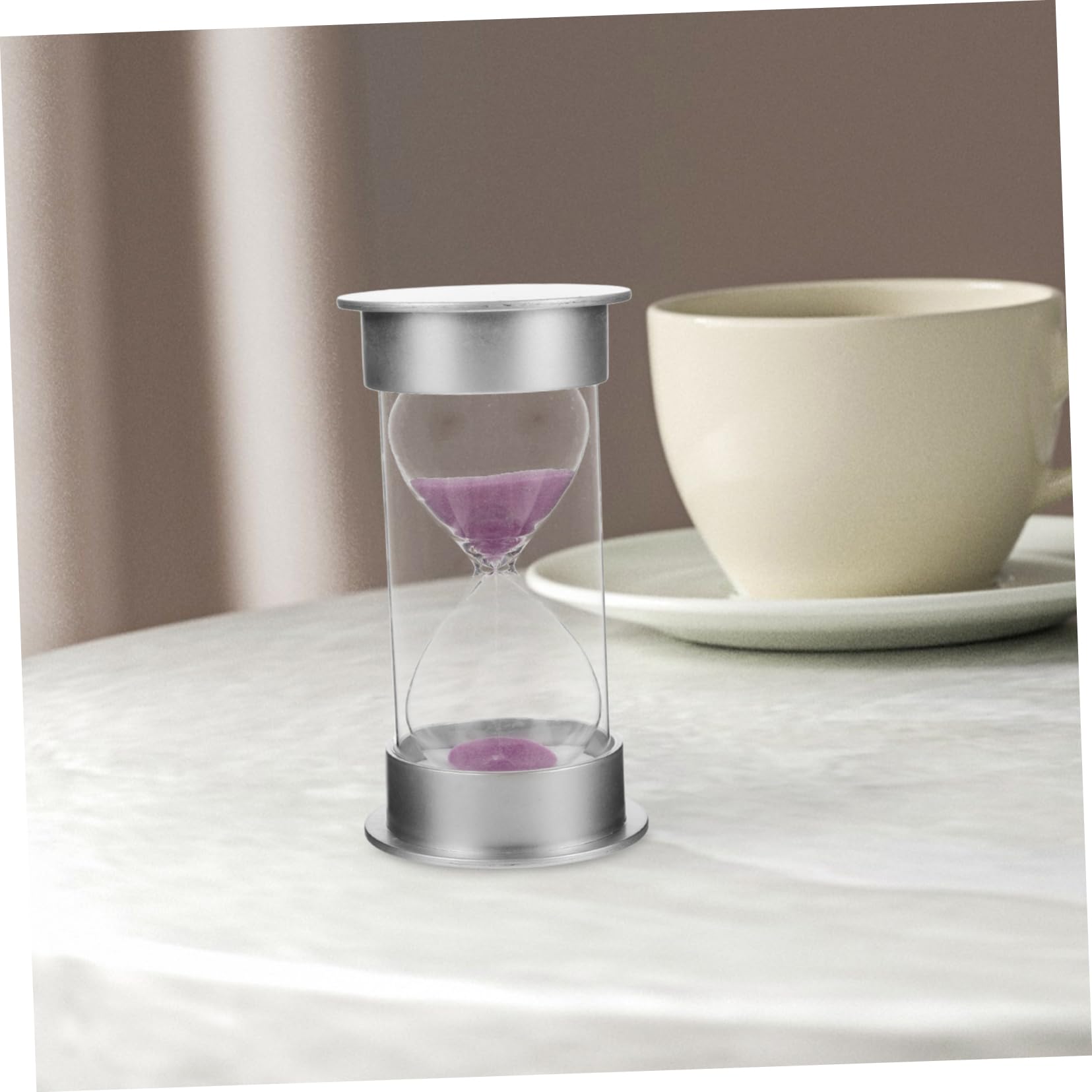 Mikikit 3 Sätze Sanduhr-Timer 20-Minuten-Sanduhr 20 Minuten Timer Sanduhr- 20 Minuten Sanduhr Kreative Sanduhr Multifunktions-sandglas Glas Mit Hohem Borosilikatgehalt 2 Stück * 3