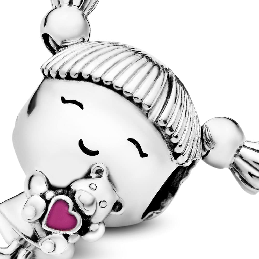 Annmors Charm Pendente Cuore Tartaruga Amore Ciondoli Compatibile con Braccialetti e Collane Donna