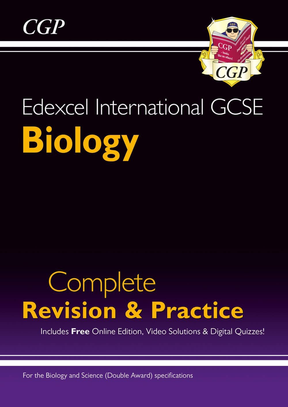 Edexcel International GCSE Biology Complete Revision & Practice: Includes Online Videos & Quizzes: for the 2026 and 2027 exams (CGP IGCSE Biology)