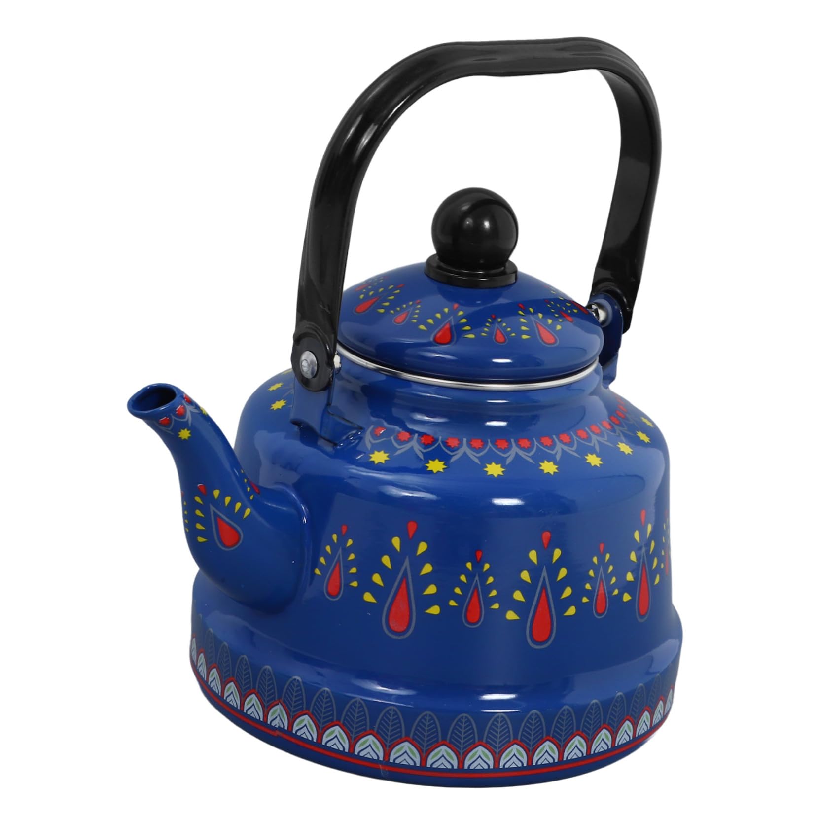Bouilloire Émaillée Vintage OUNONA 2,5L pour Cuisinière