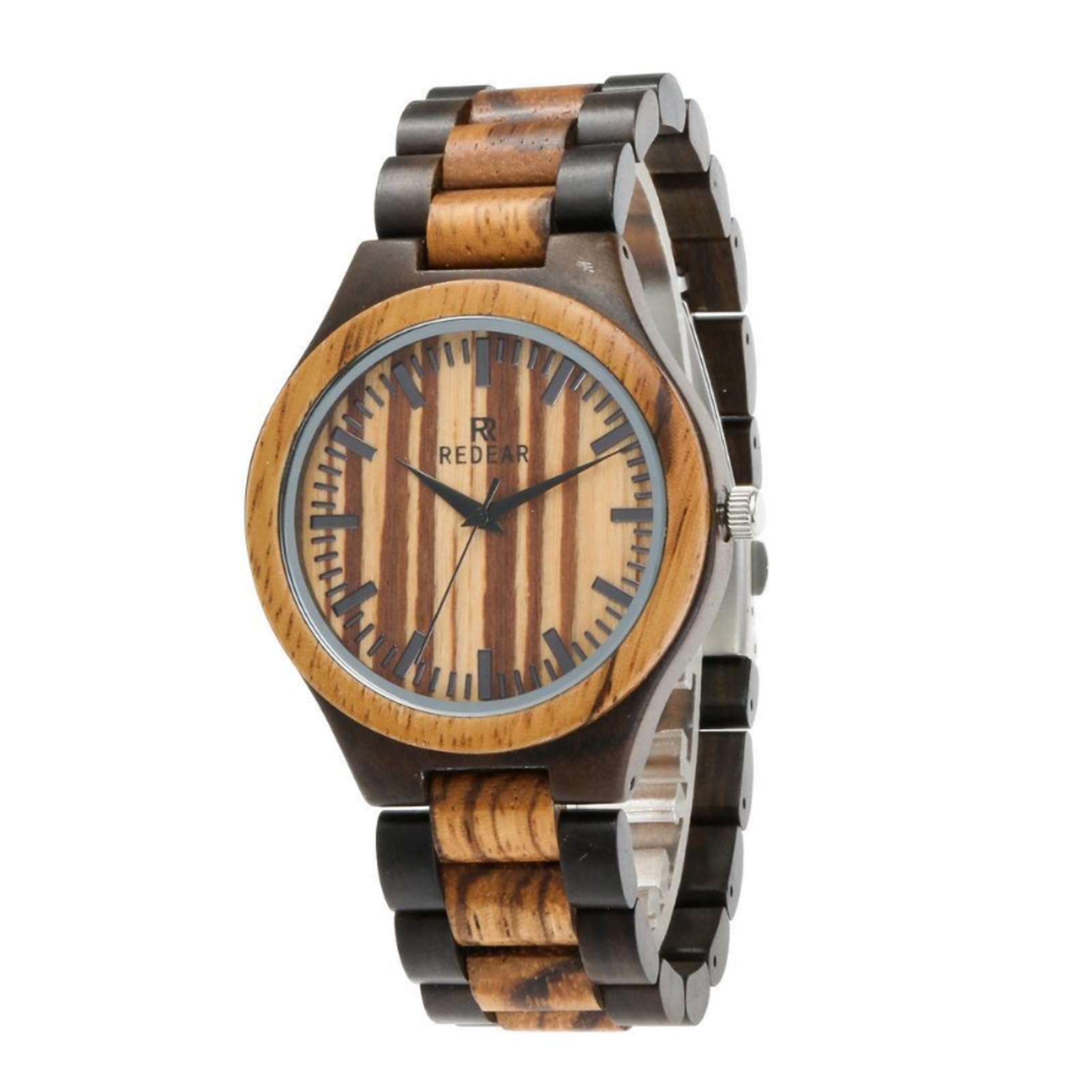 Orologi in Legno per Uomo, Orologio da Polso in Legno Naturale Personalizzato con Incisione e Cinturino in Legno, Anniversario, Compleanno, Marito, papà, Fidanzato, Figlio