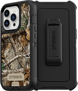 OtterBox Defender Series Schutzhülle für iPhone 13 Pro (Bildschirmlos) Schwarz/Realtree (CAMO)