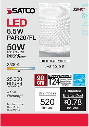 Miniatura 2 de Satco Bombilla S29407, transparente