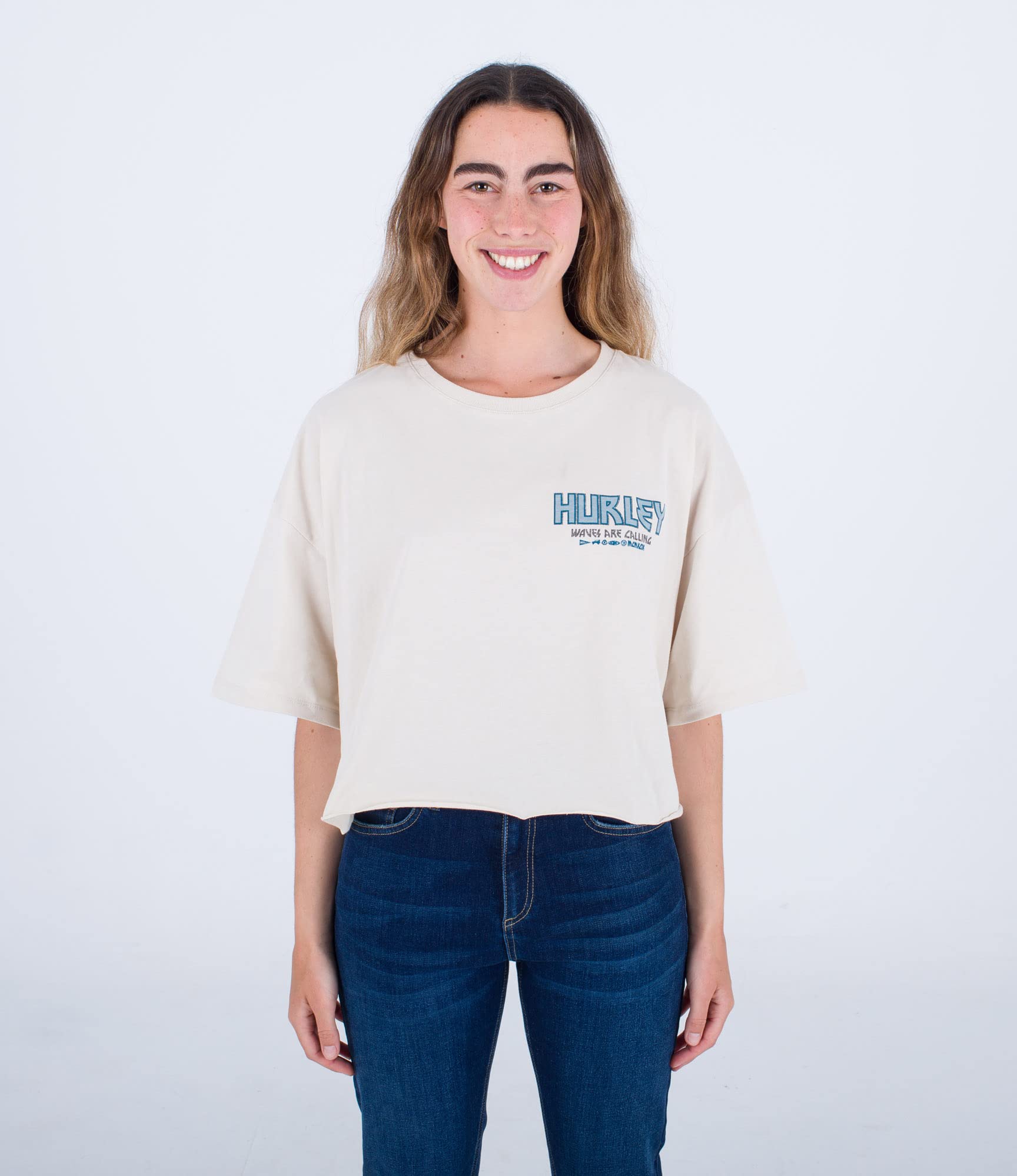 Womens Oceancare Tour Back Print Short Sleeeve Tee