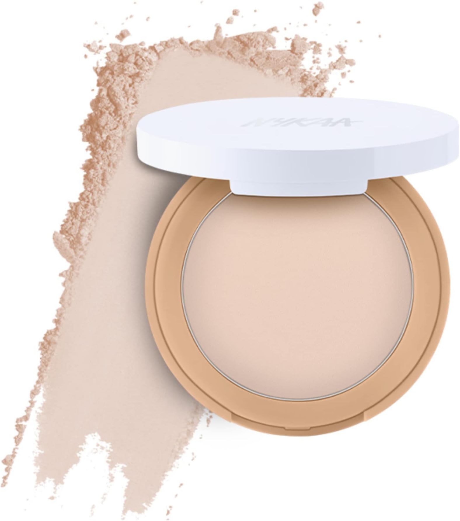 Nykaa All Day Matte 12Hr Oil Control Face Compact Powder With SPF 15 PA ++ - Ivory 01