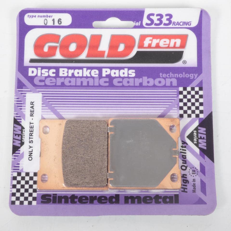Plaquette de frein Gold Fren pour Suzuki 250 Gsx-R 1989 ARD RK GJ73A