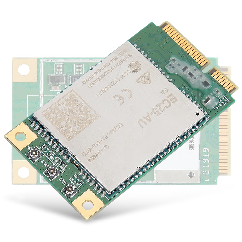 Módulo Mini PCI-E 4G LTE para Quectel EC25-AU en América Latina/Australia/Taiwán - Velocidad de Comunicación Rápida para Enrutadores Industriales, PDA - 1 Módulo 4G
