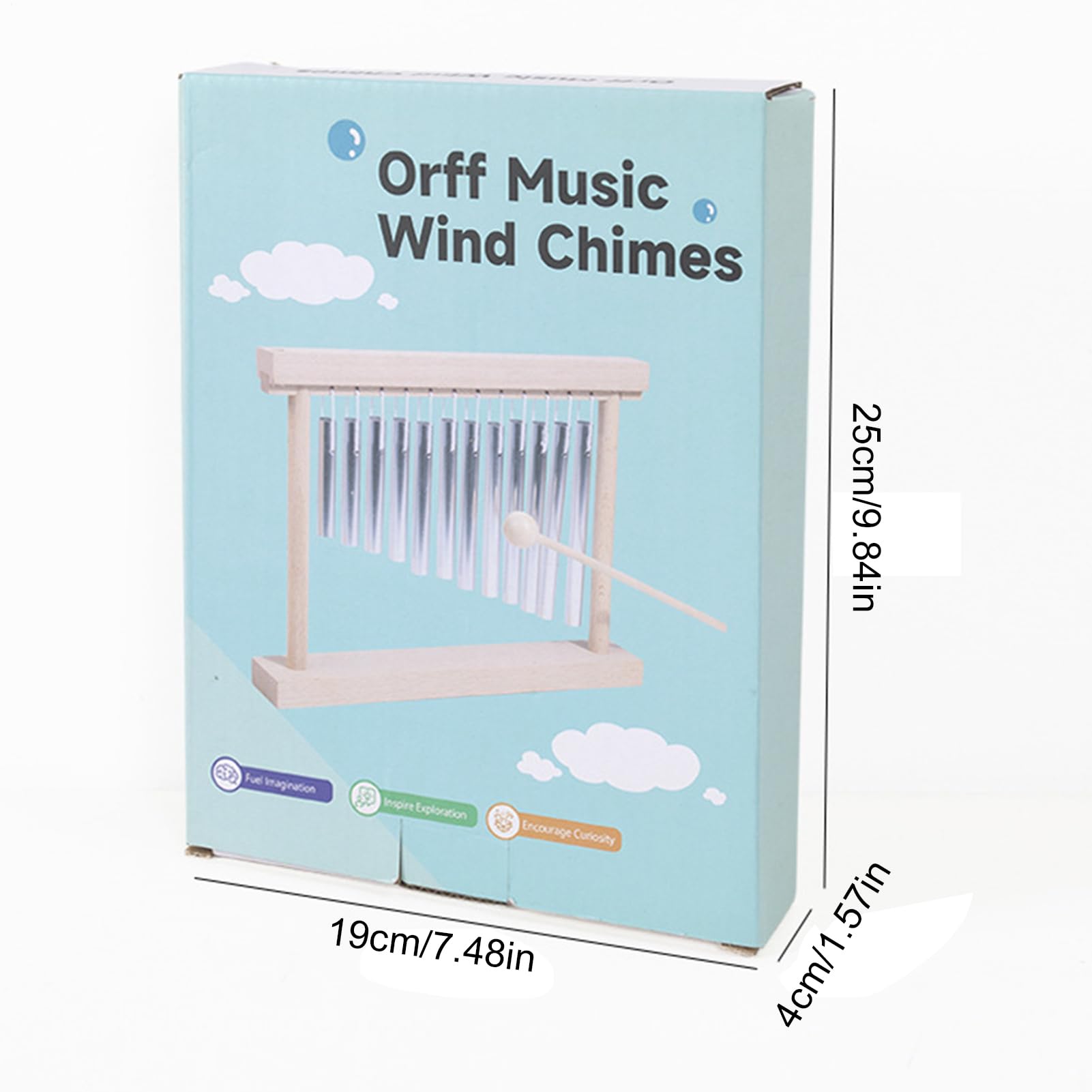 Instrument de carillon précis collaboratif amusant éducatif débutant | Carillon éducatif pour famille, salle de classe, yoga, intérieur, jardin, école, temple pour femmes et hommes