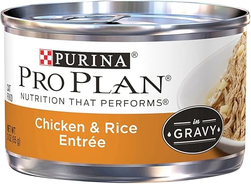 Nestle Petcare Pro Plan - Entree de pollo y arroz para gatos adultos, 1 unidad, talla única