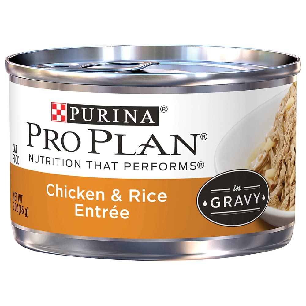 Nestle Petcare Pro Plan Chicken & Rice Entree for Adult Cats, 1 Count, One Size