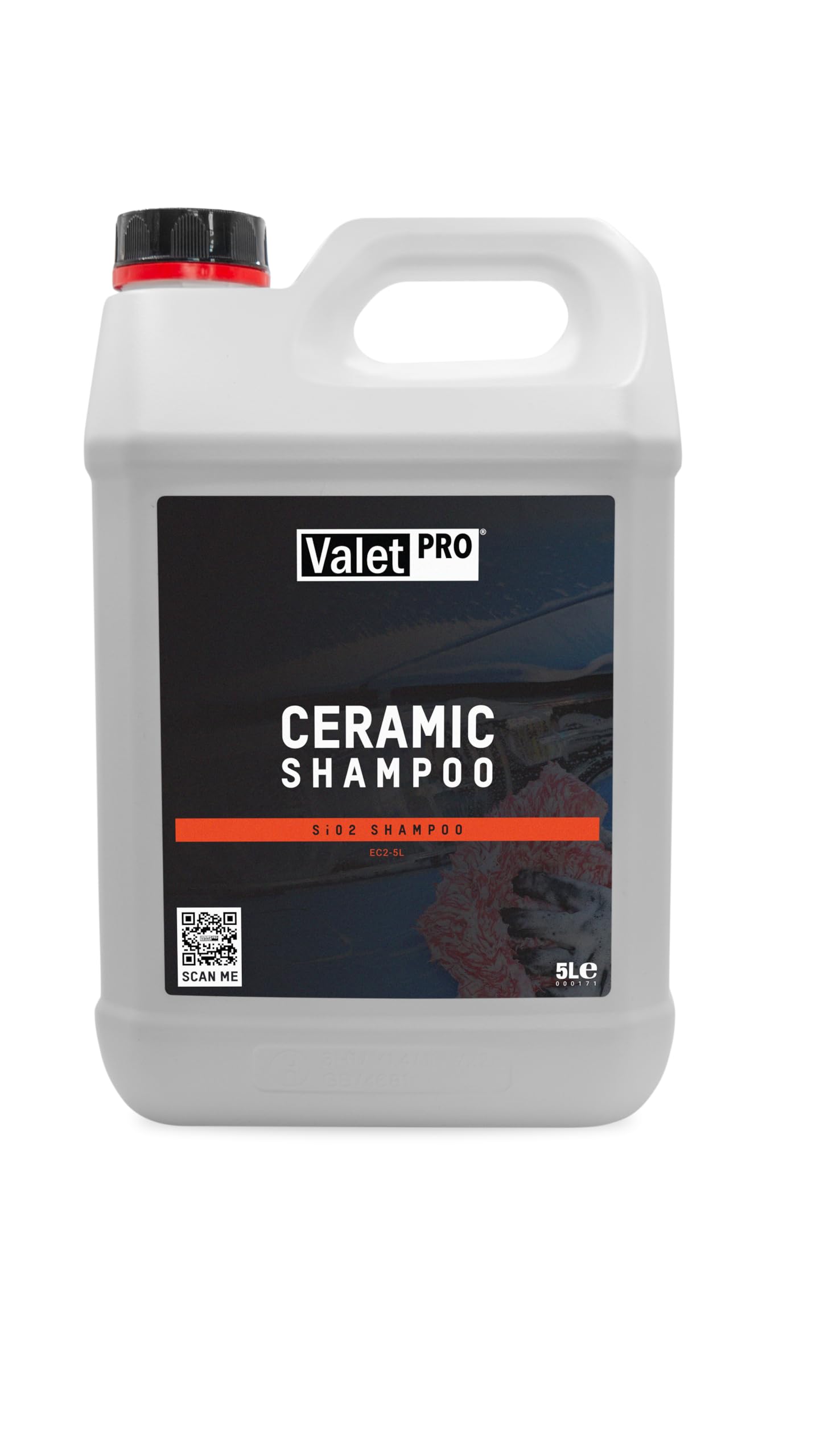 ValetPRO Ceramic Shampoo 5L | Autoshampoo Konzentrat mit starker Reinigungsleistung | Keramik Auto Shampoo mit Schutzschicht vor Neuverschmutzung | längere Haltbarkeit für Keramikversiegelungen