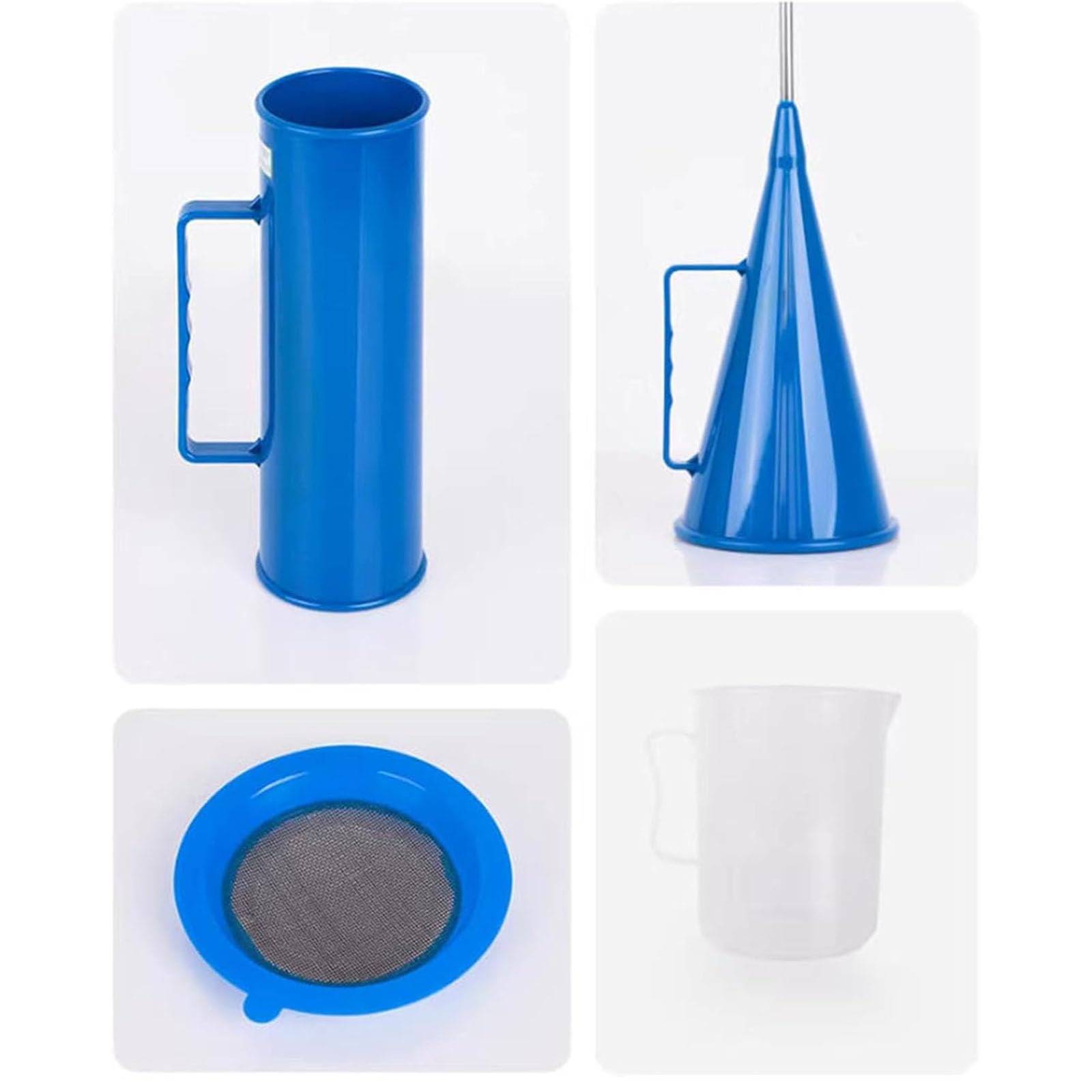 Kit De Viscosímetro para Lodos, Probador Portátil De Lodos con Caja De Aluminio, Hidrómetro para Lodos, Medición De Contenido De Arena, Viscosímetro, Reómetro De Precisión para Análisis De