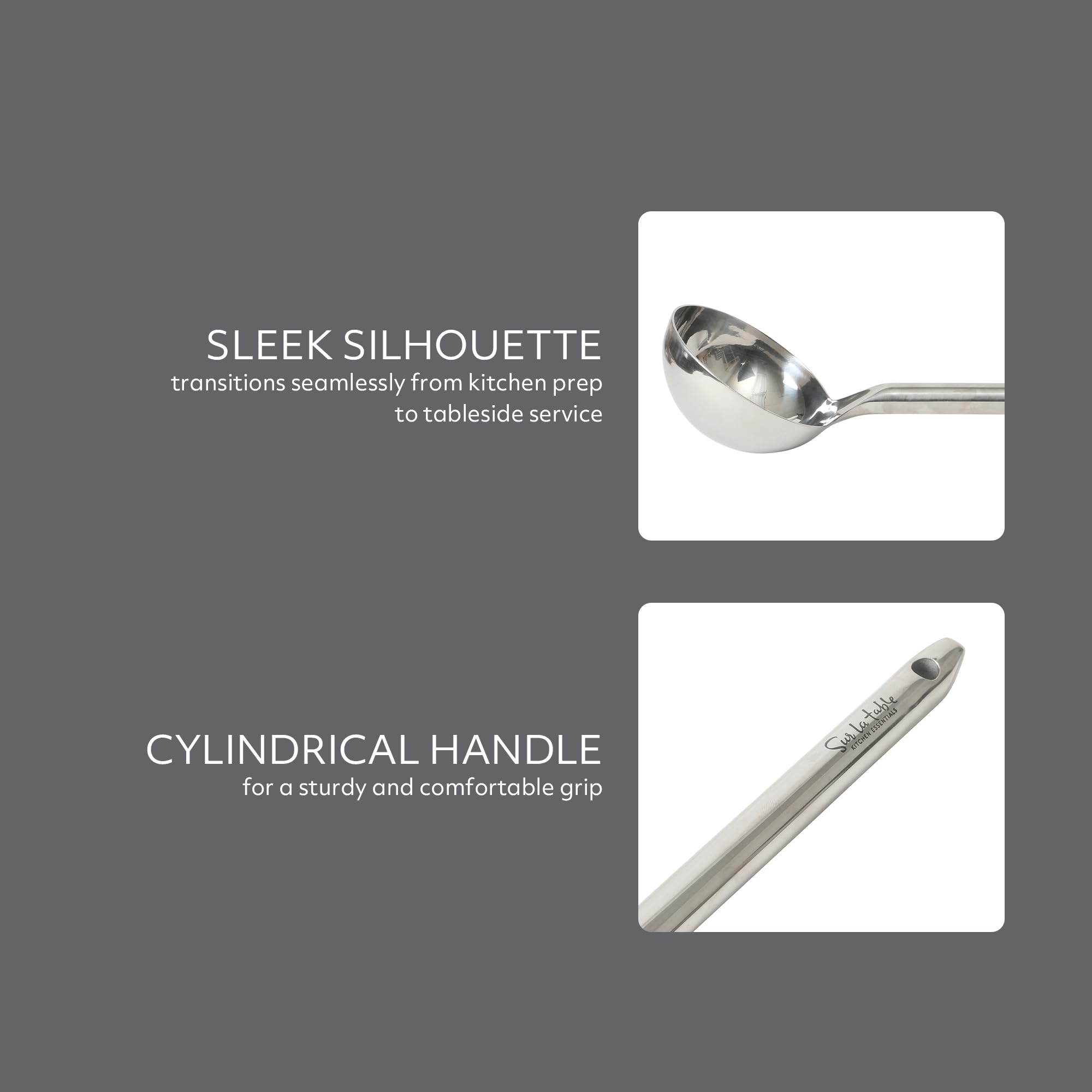 Steelhaus Soup Ladle - Sur La Table Stainless Steel -4