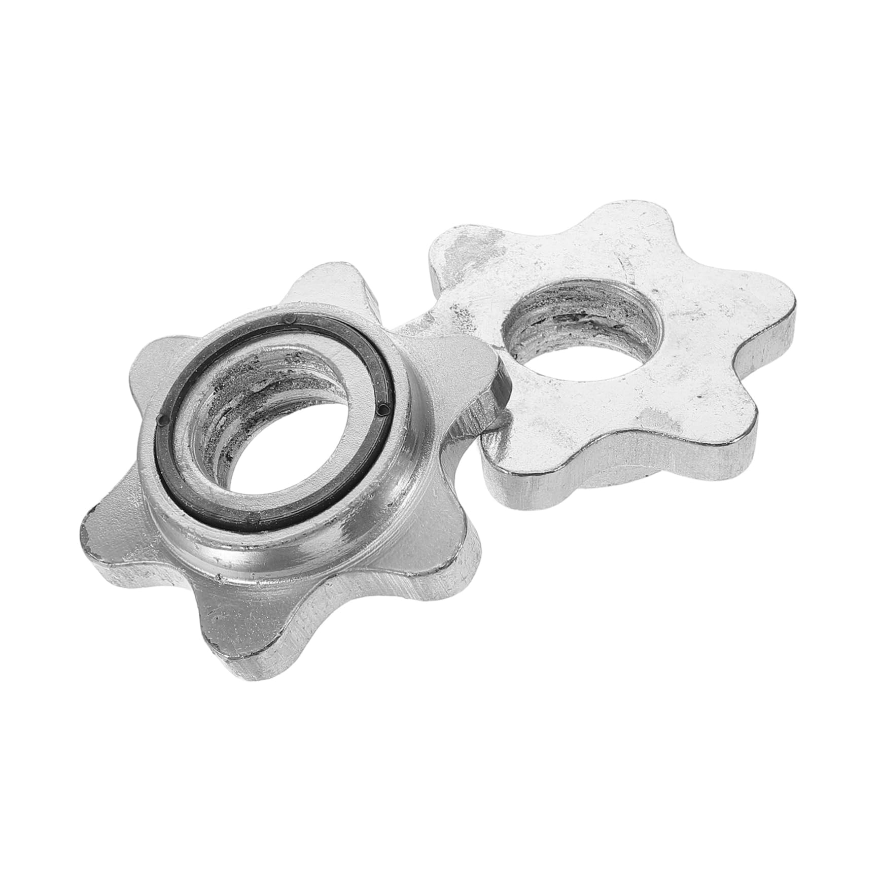 BESPORTBLE Stable Durable Dumbbell Connecting Rods 2.8cm Collars Weight Clips Barbell Attachments Ideal Workout