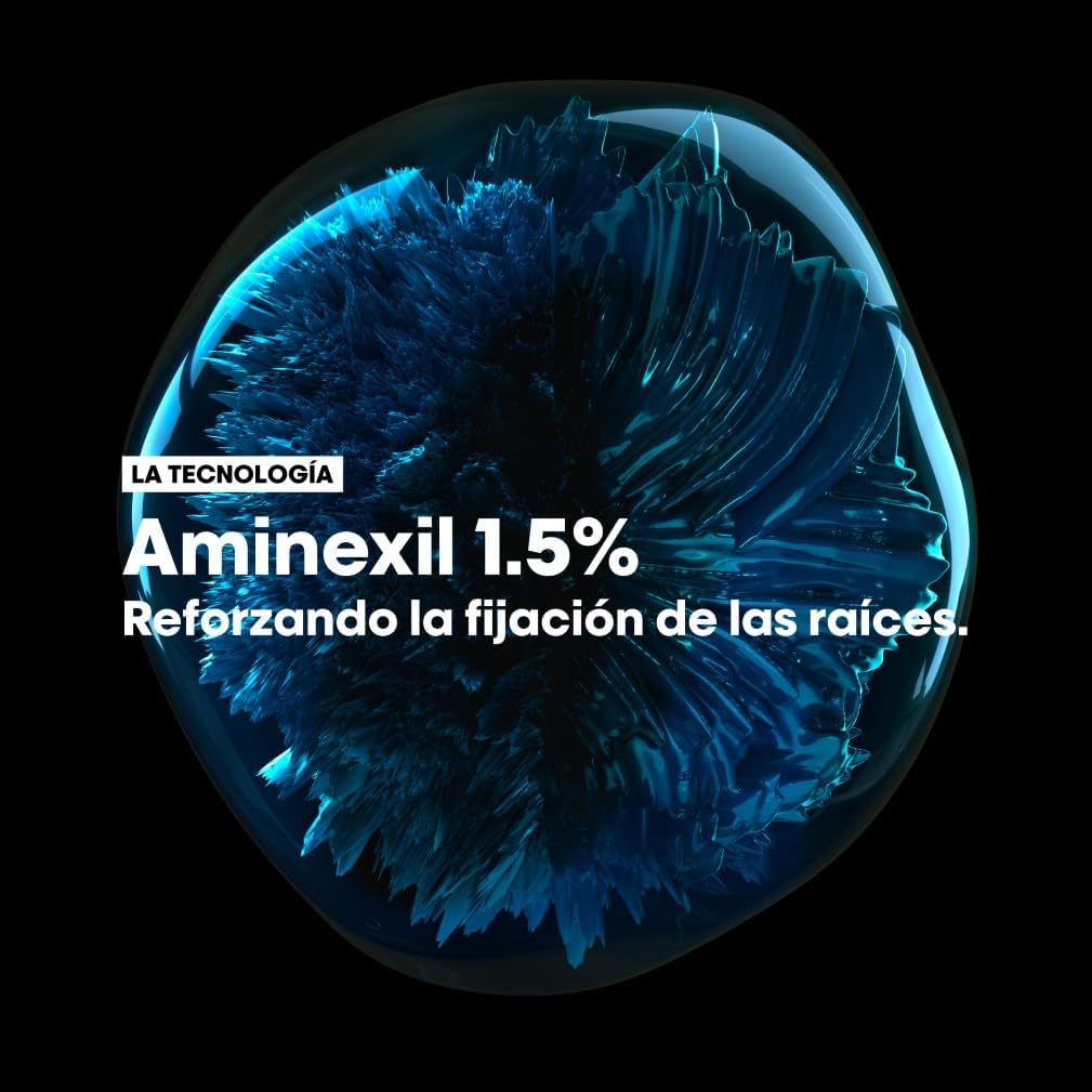 L’Oréal Professionnel Ampollas Anticaída, Enriquecidas con Activos Dermatológicos para Prevenir la Perdida del Cabello, Aminexil Advanced, 42 x 6ml