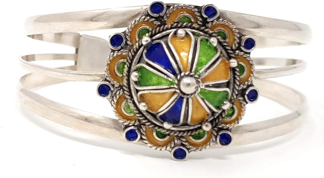 Tuareg 925 Silver Bangle Bracelet