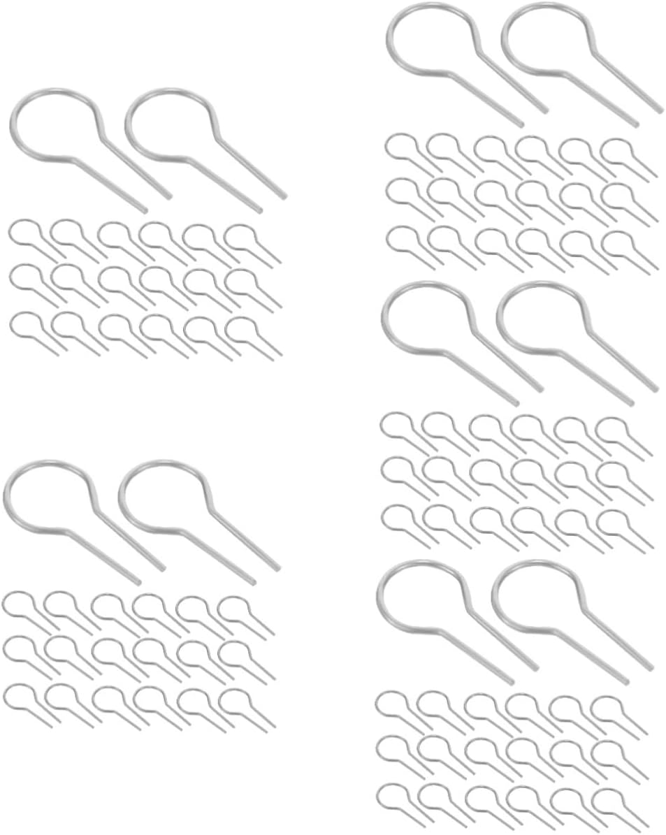 IWOWHERO 500pcs Jewelry Hanging Burn Needle Tools for High Temperature Firing Essential Accessory for Pottery and Ceramics