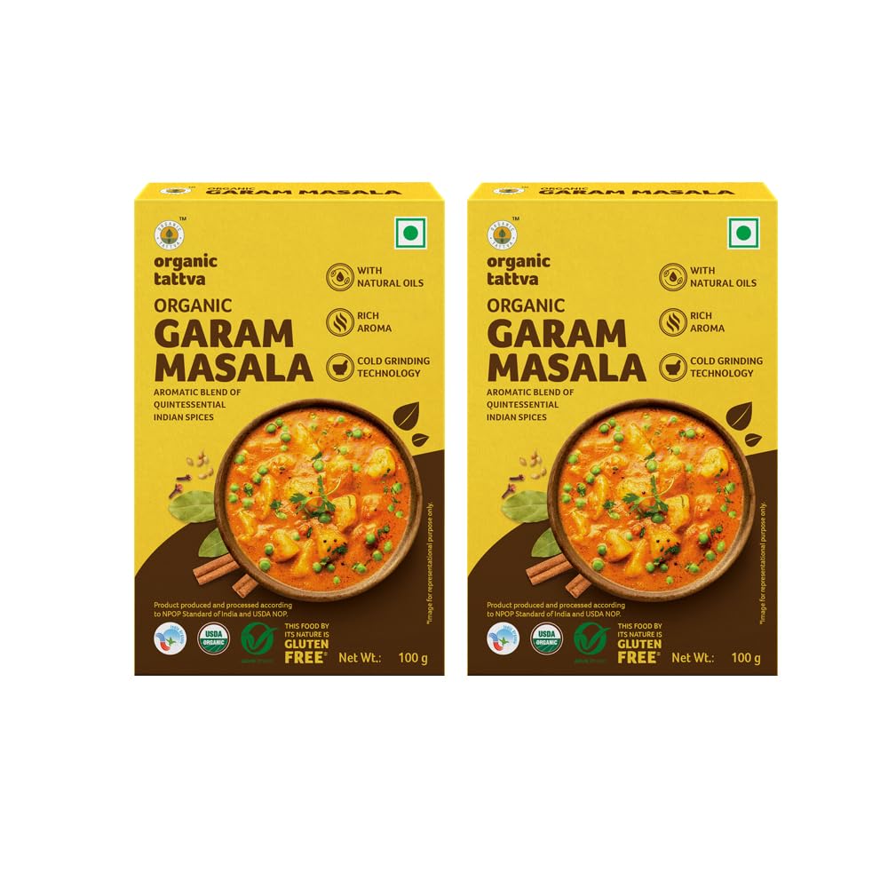 Organic Tattva, Garam Masala Spice Blend 200 Gram | Rich in Flavor, Dry Roasted and Whole spices (B09FT3TYF6) Amazon Price History, Amazon Price Tracker