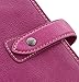 Filofax Malden Fuchsia Personal Size Leather Organizer Agenda Planner Ring Binder 2020 Calendar with DiLoro Jot Pad Refills 026028