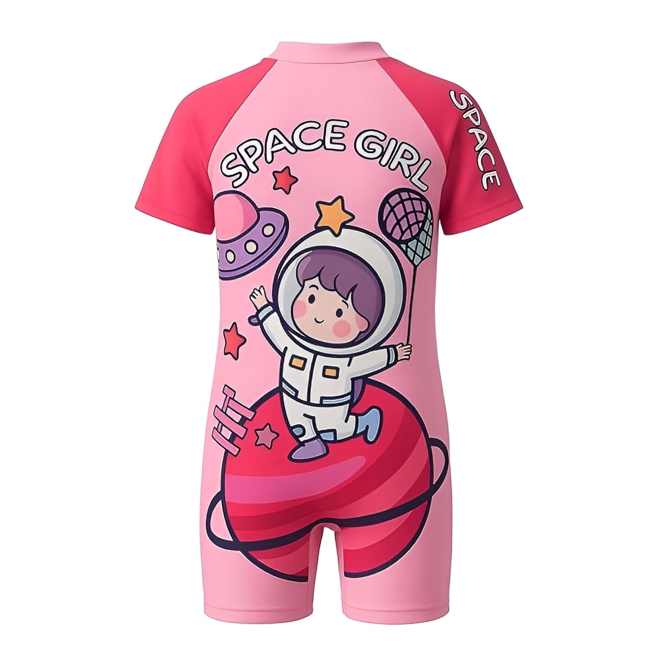 Kids Skating Dress for Girls, Multicolour Graphic Print, Synthetic, Short Sleeve, Skinny Fit, 3-10 Years-image-44