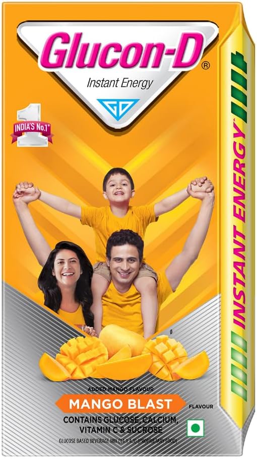 Mango Blast with 3 Benefits of Energy, Recovery, and Immunity, Refill 1 Kg
