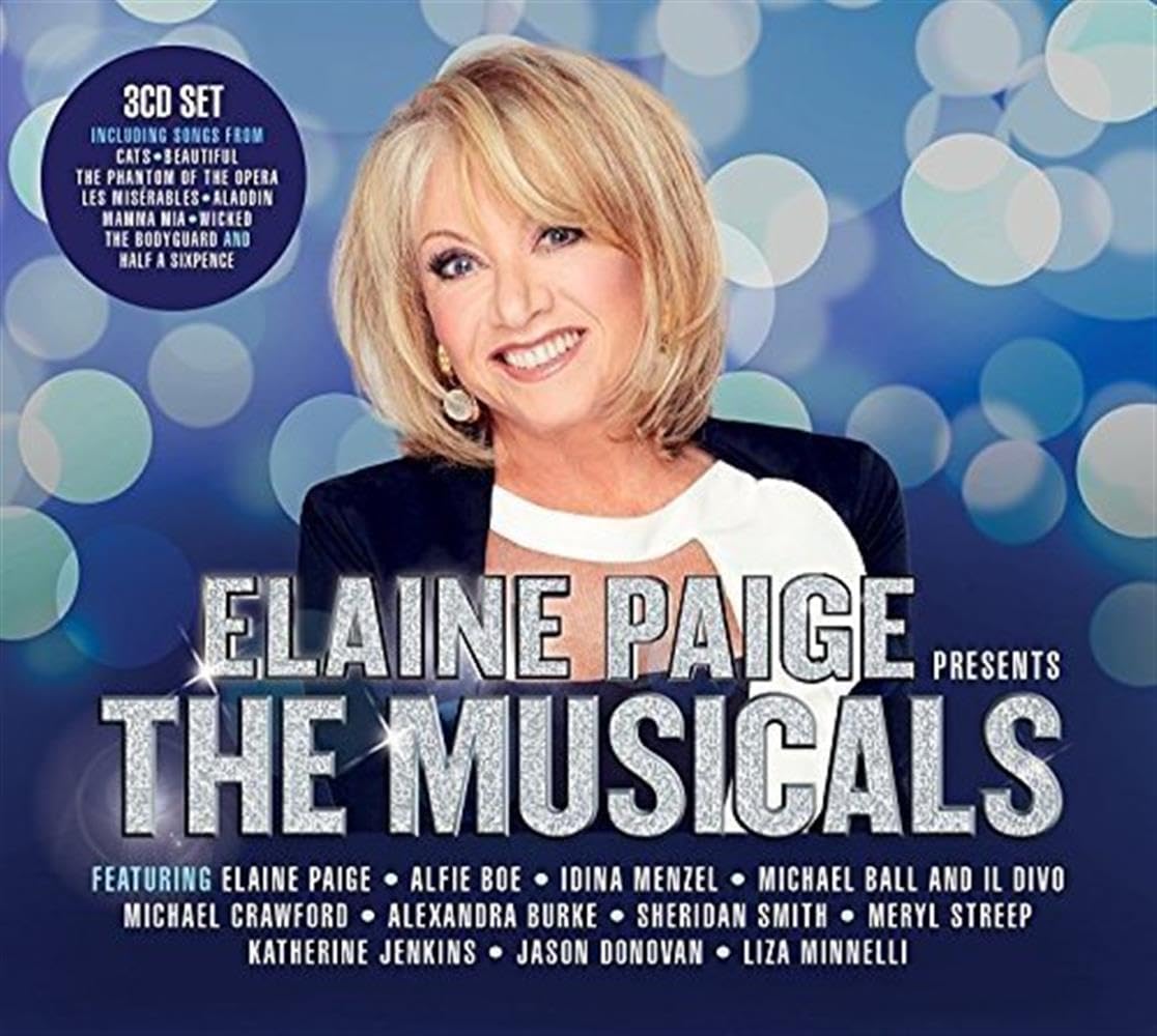 (KH931) Elaine Paige presents The Musicals, 58 tracks - 2016 CD Set