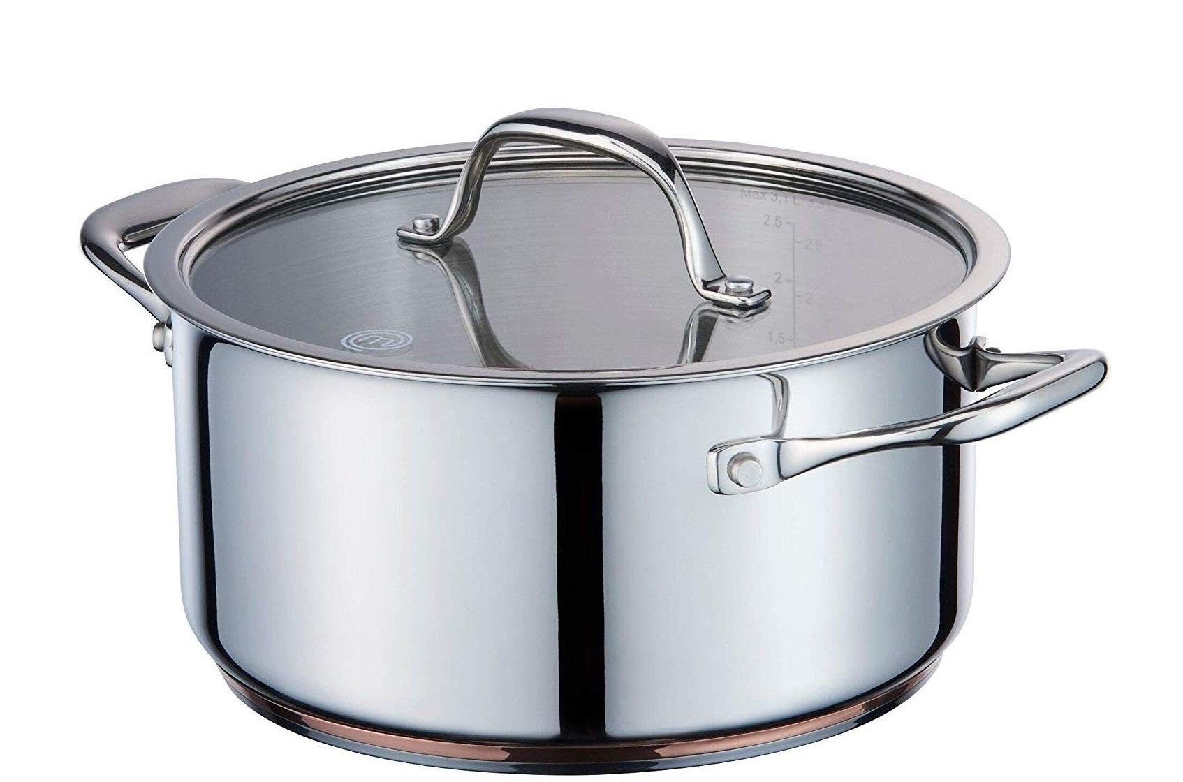 Masterclass Braadpan Met Deksel, Medium 4L/24 Cm, Lichtgewicht Gegoten Aluminium Inductie Kookplaat En Oven Veilig Rood 6746a4950b8252ee4d056c1a