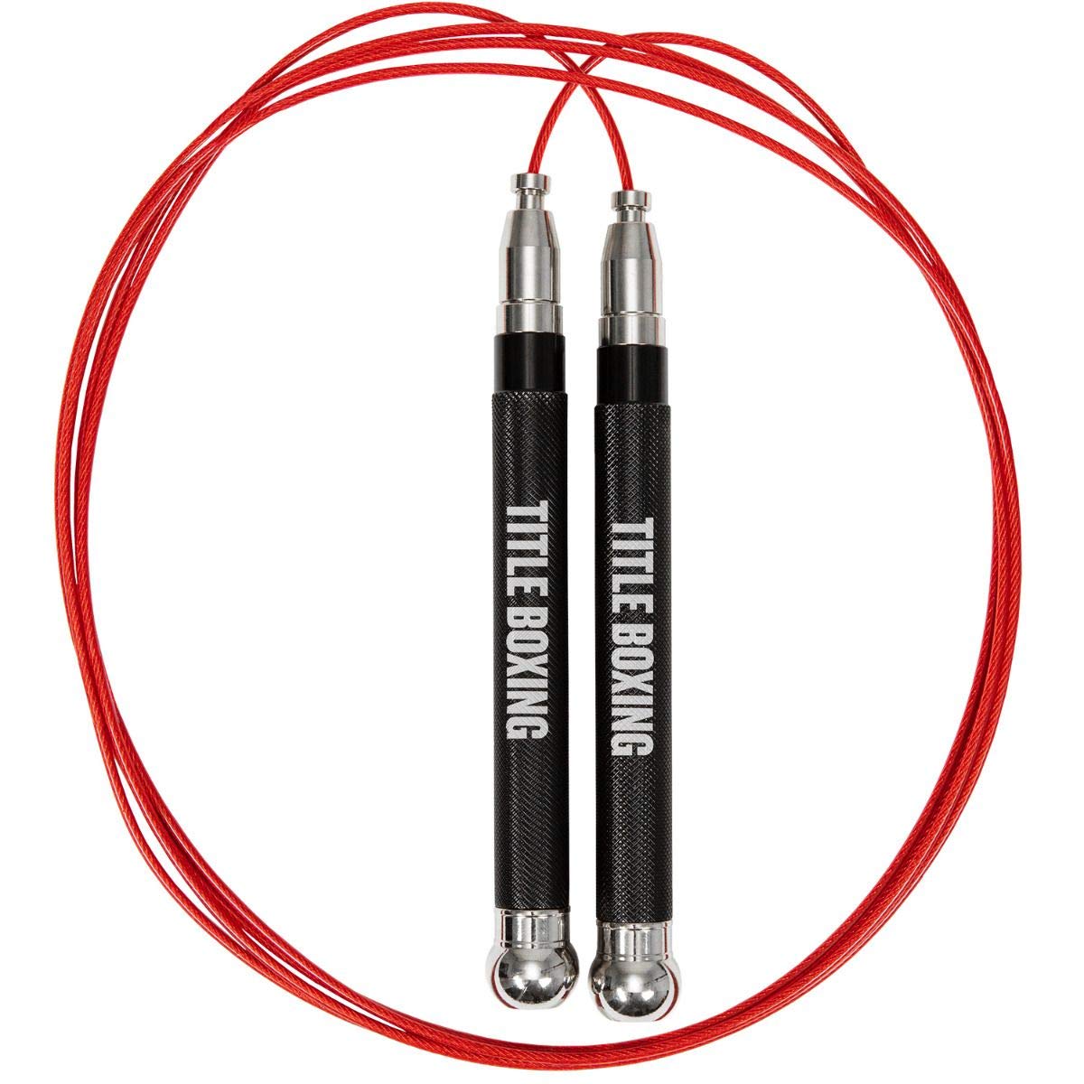 TITLE Boxing Deluxe Adjustable Speed Rope - Jump Rope, Speed And Agility Training