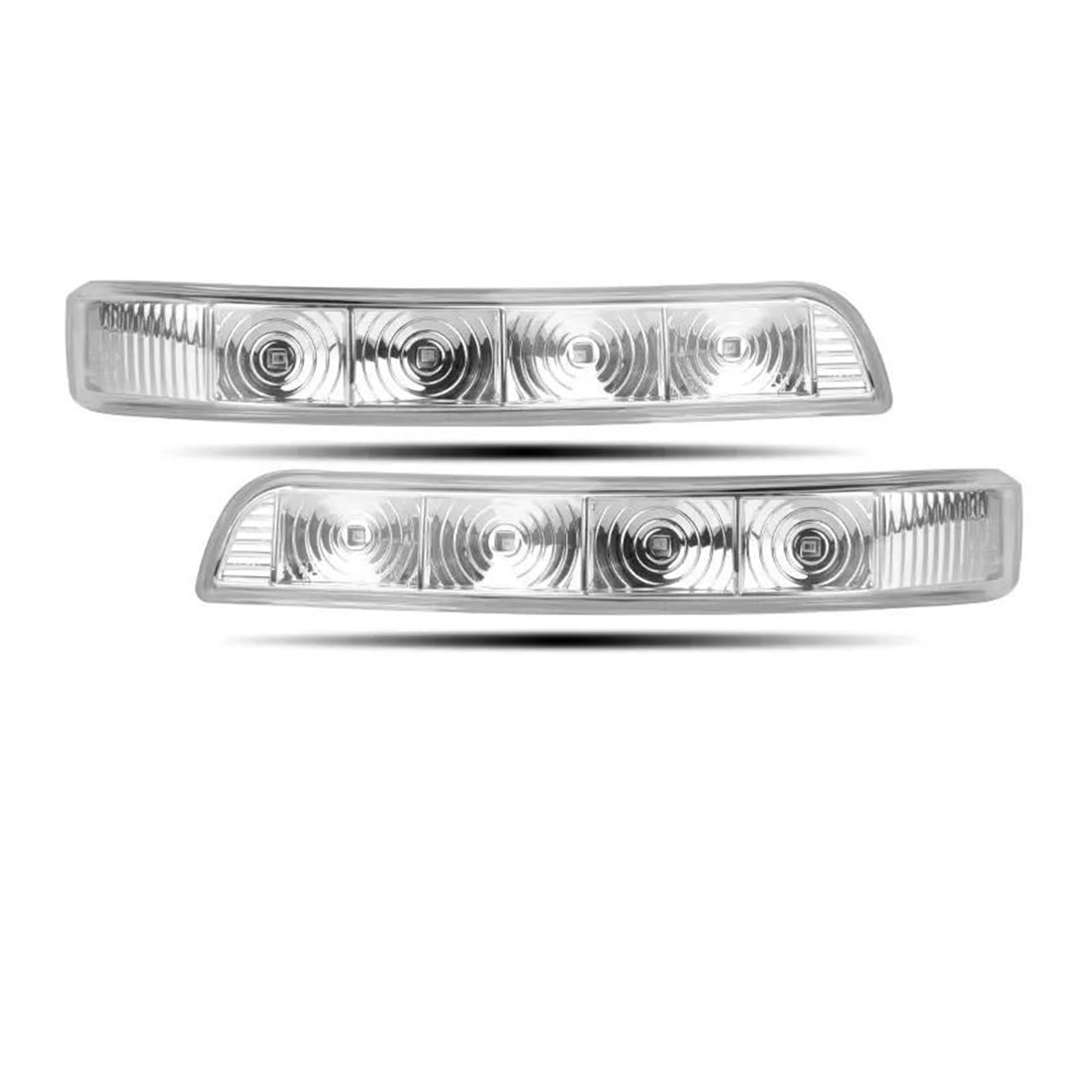 Nysqofmb One Color Wing Mirror Indicator For Kia For Sorento Xm 2009-2014 876132P000 876232P000 Lh&Rh Car Rearview 4 Led Turn Signal Light Wing Side Mirror Lamp Repeater Reverse Indicator(Pair)