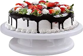 Prato Rotativo Giratório Bailarina P/ Bolo Decoração Torta